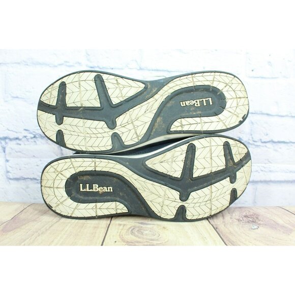 LL Bean Comfort Low Top Walking Shoes Blue Mesh Lace Up Size 11 Wide - Picture 9 of 9